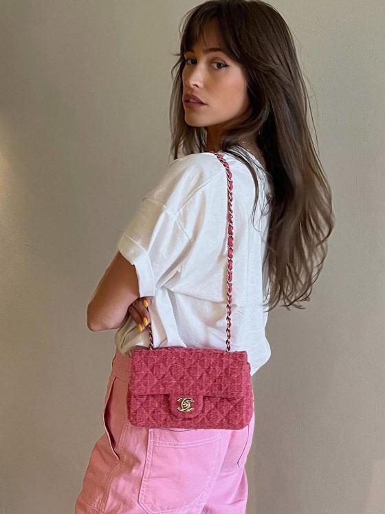 Chanel bags pink alisontoby