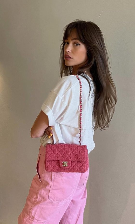 Chanel bags pink alisontoby